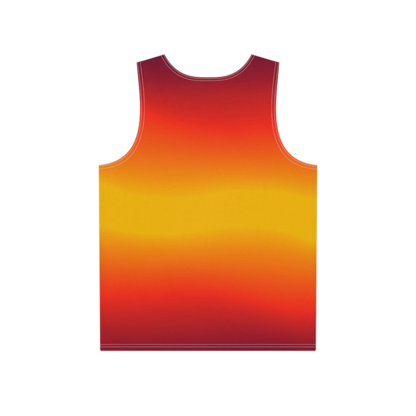 Men's Soft Colorful Tank Top, Gym Shirts for Men, One-of-a-Kind Print Soft Style Tank Top for Men