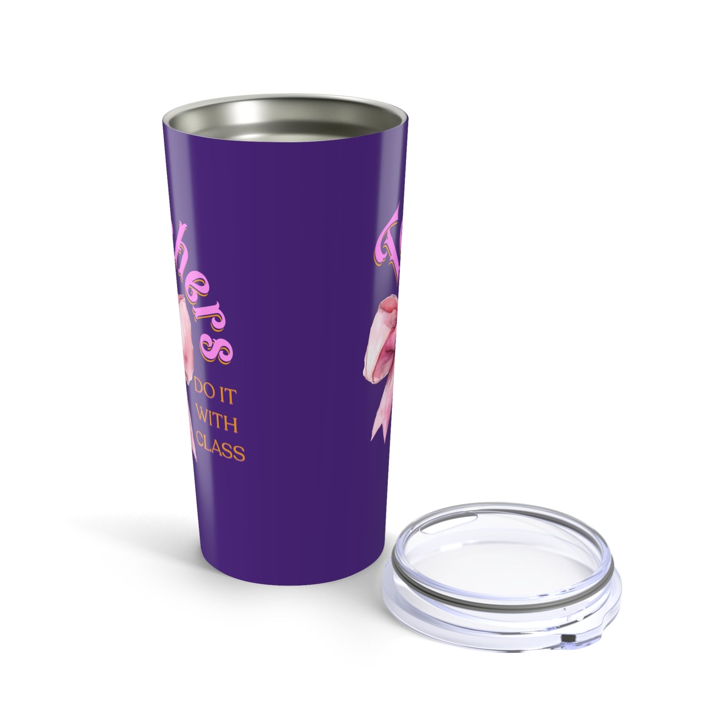 Teacher Appreciation Tumbler | 20oz Cup, Gift for Teachers, Coquette Bow Travel Mug for Teachers, Back to School Gift for Educators, Classy Tumbler