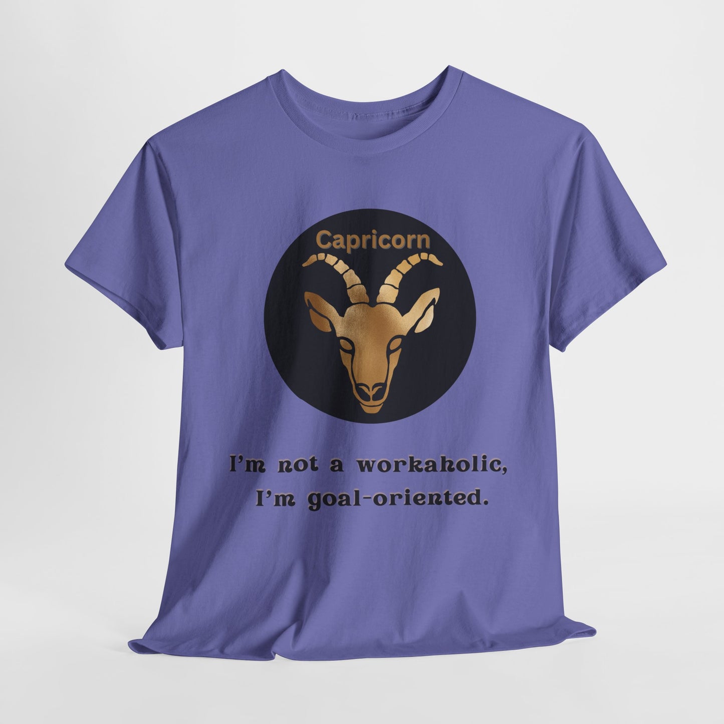 Capricorn T-Shirt, Capricorn Horoscope Gifts, Birth Month Gifts, Zodiac Sign T-Shirt Gifts, Astrology T-Shirt, Unisex Heavy Cotton Tee