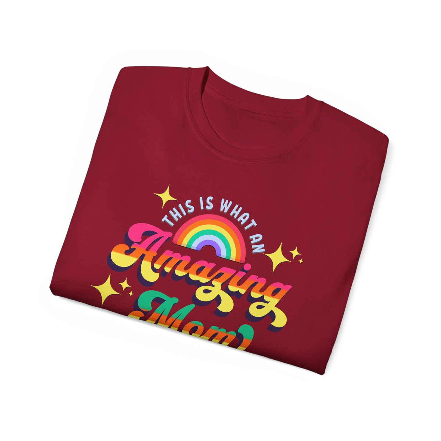 Amazing Mom Ultra Cotton Tee - Perfect Gift for Mother's Day, Mother's Day T-Shirts for Mom's and Grandma's, Cute Mother's Day Gift