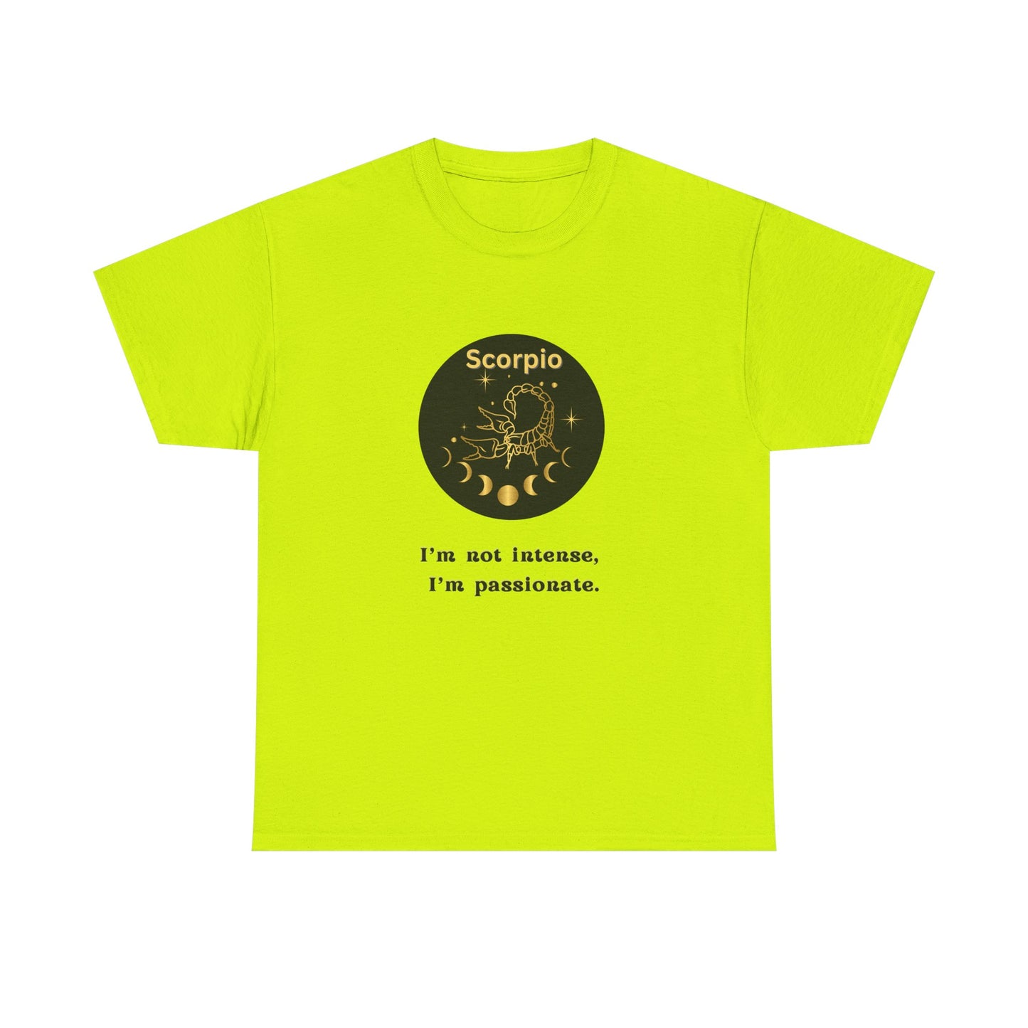 Scorpio T-Shirt, Scorpio Horoscope Gifts, Birth Month Gifts, Zodiac Sign T-Shirt Gifts, Astrology T-Shirt, Unisex Heavy Cotton Tee