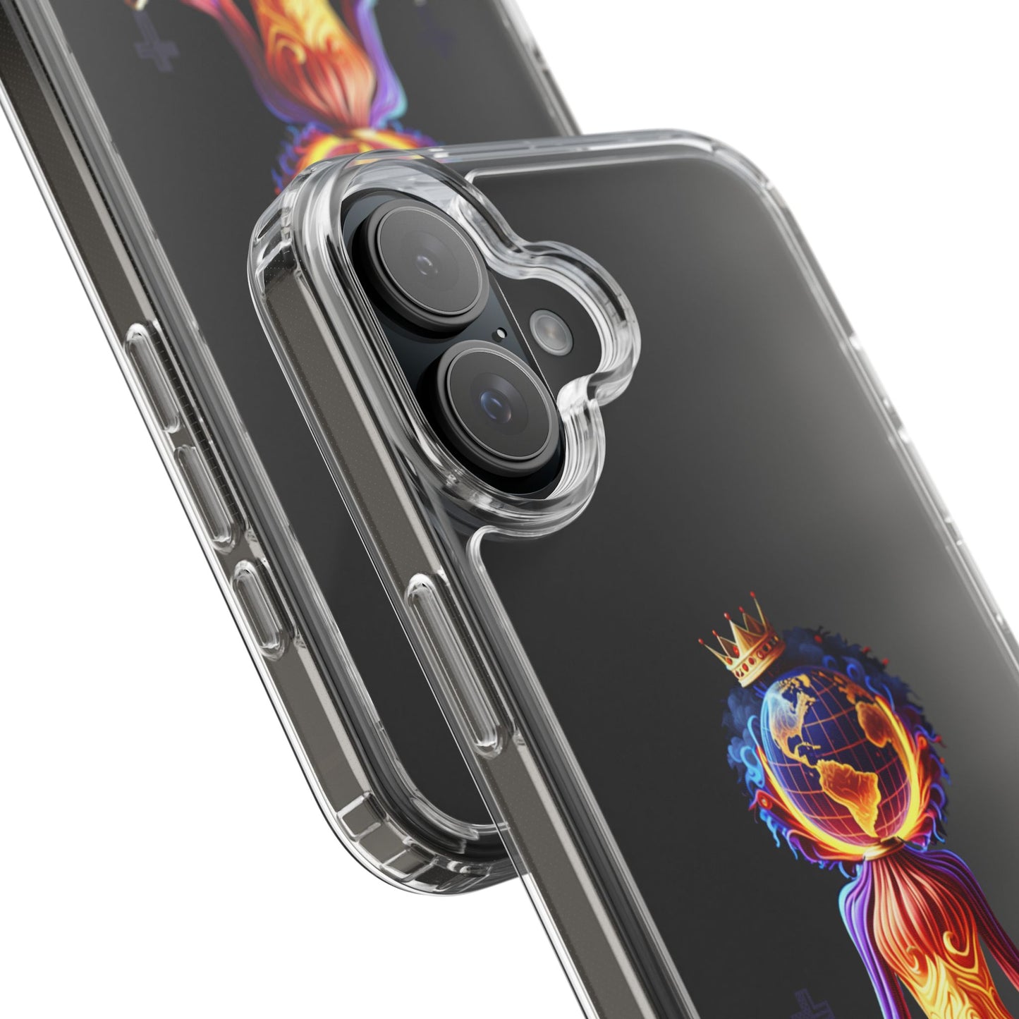 "Heavy is the Head" Clear Cellphone Case Cases, Inspirational Cellphone Case for iPhone and Samsung Phones, Custom Cellphone Case