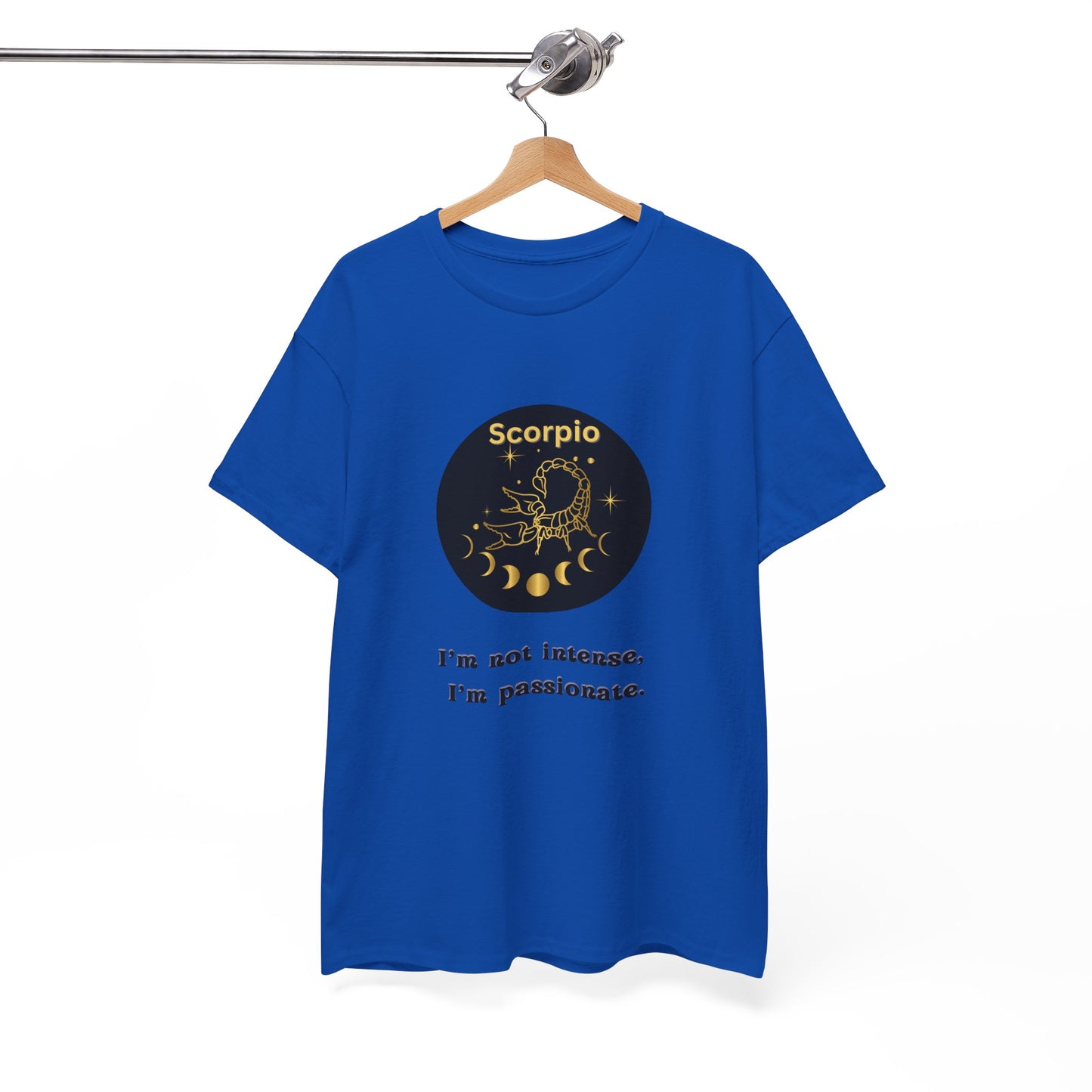 Scorpio T-Shirt, Scorpio Horoscope Gifts, Birth Month Gifts, Zodiac Sign T-Shirt Gifts, Astrology T-Shirt, Unisex Heavy Cotton Tee
