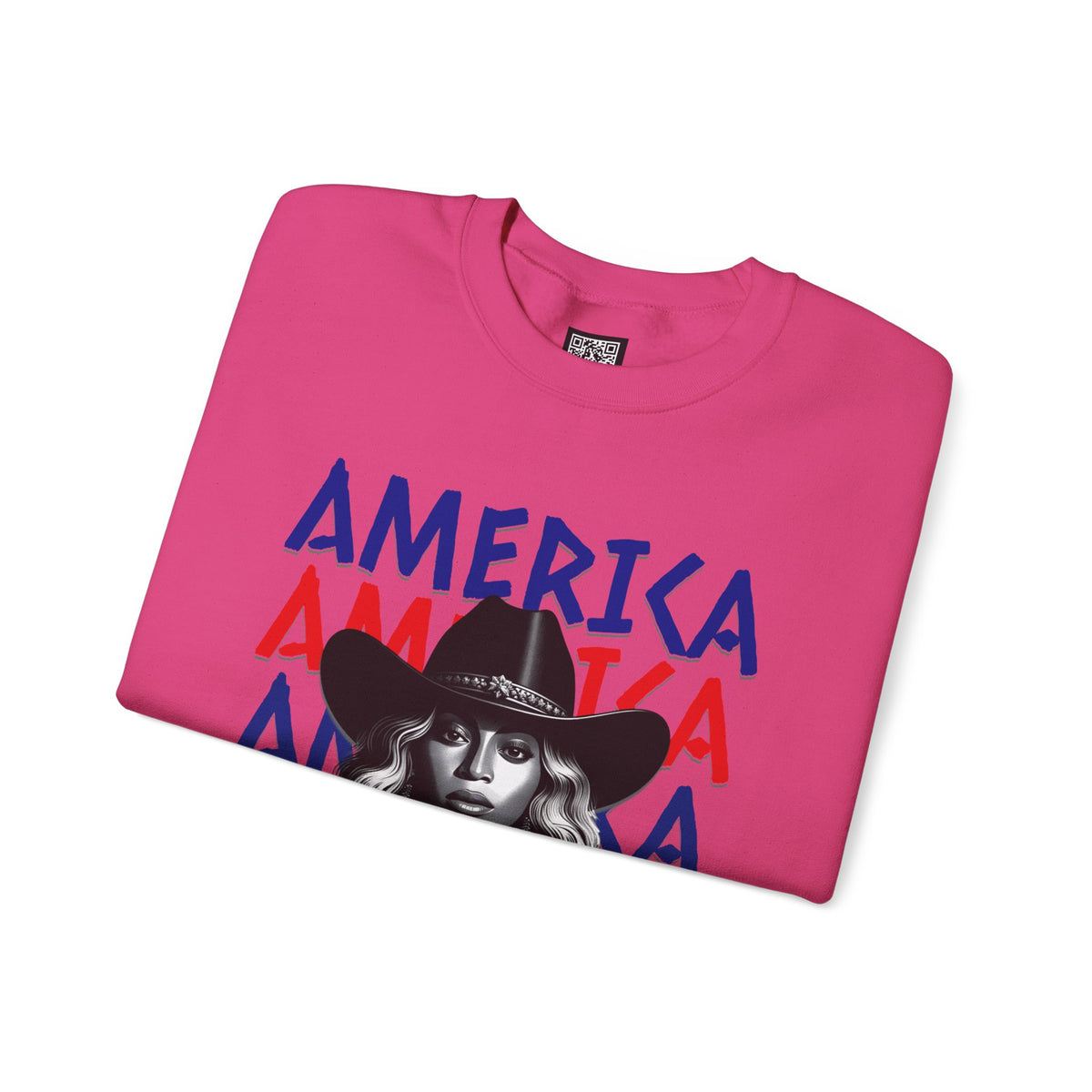 America Graphic Crewneck Sweatshirt, Beyonce America We Have a Problem, Fan Merchandise for Beyonce, Unisex Gildan Sweatshirts