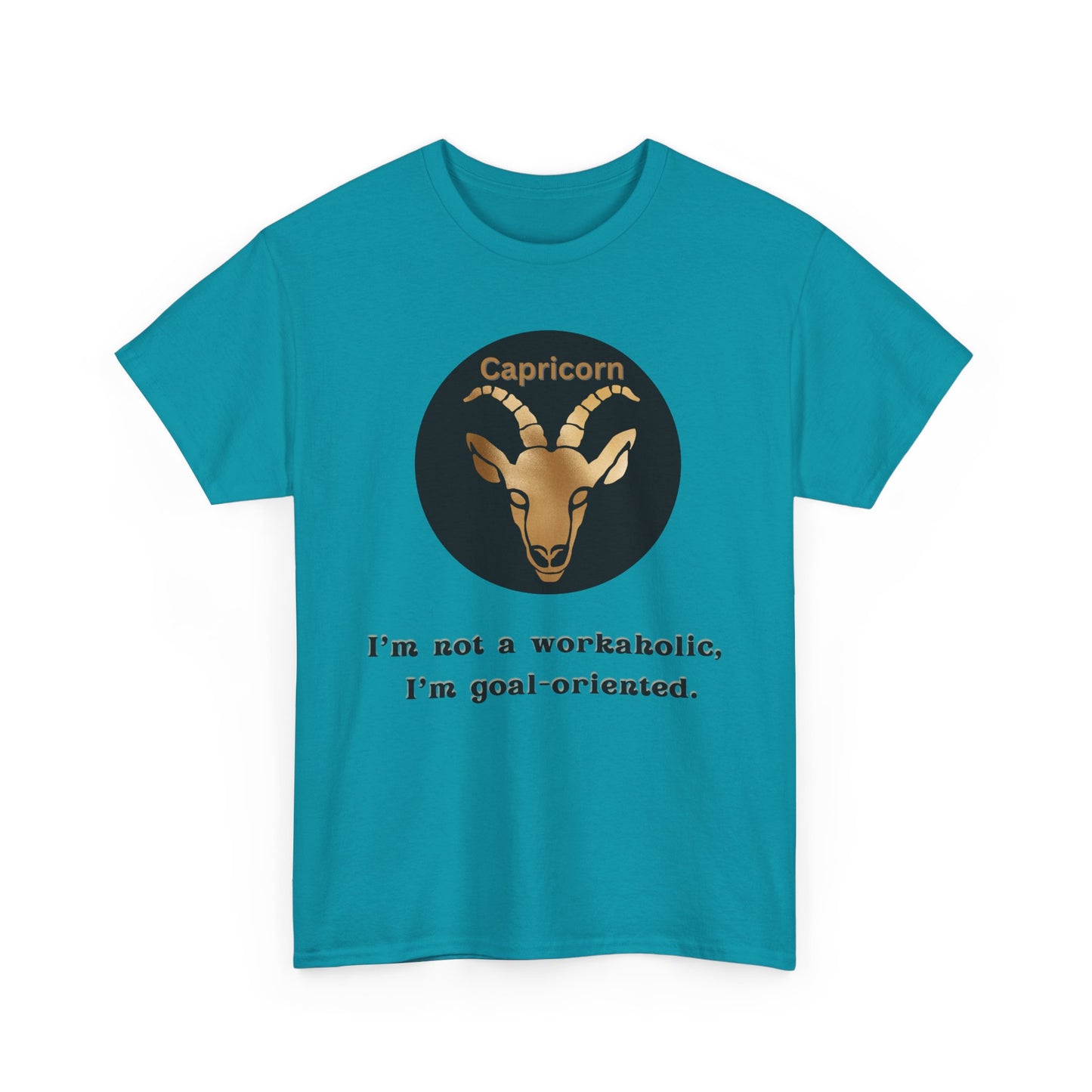 Capricorn T-Shirt, Capricorn Horoscope Gifts, Birth Month Gifts, Zodiac Sign T-Shirt Gifts, Astrology T-Shirt, Unisex Heavy Cotton Tee