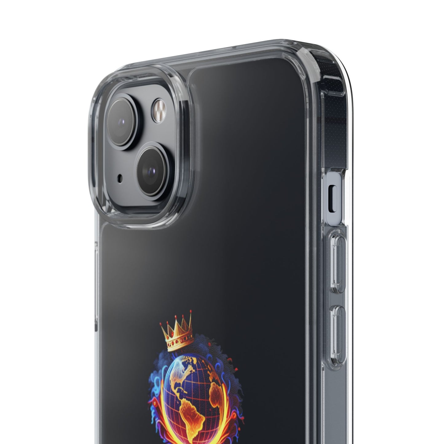 "Heavy is the Head" Clear Cellphone Case Cases, Inspirational Cellphone Case for iPhone and Samsung Phones, Custom Cellphone Case