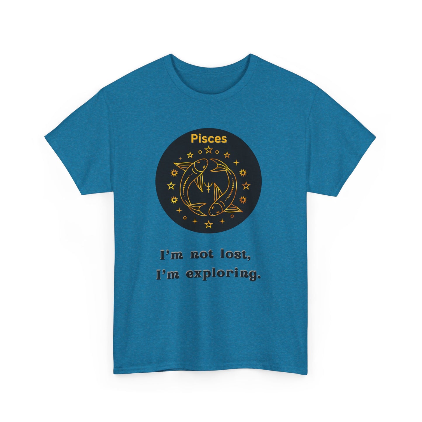 Pisces T-Shirt, Pisces Horoscope Gift, Birth Month Gift, Zodiac Sign T-Shirt Gift, Astrology Pisces T-Shirt, Unisex, Gift for a Pisces Horoscope