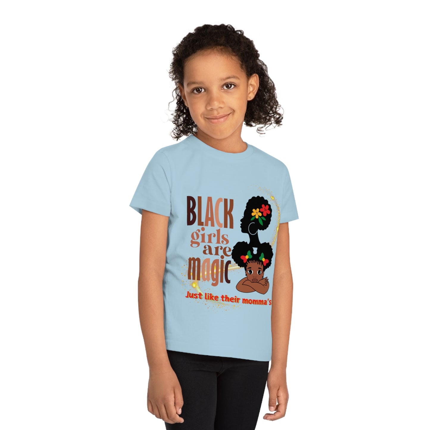 Black Girls are Magic Kids' Creator T-Shirt