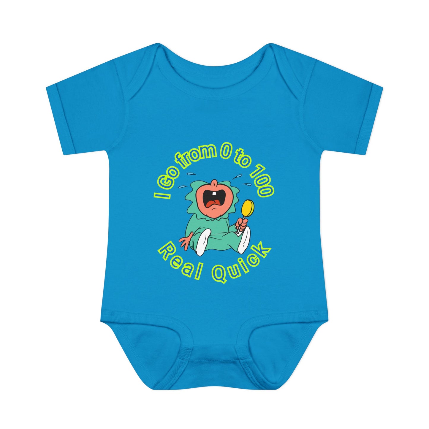 Funny Baby Onesies from 0 to 24 Months, Cute Colorful Baby Onesies for Boy or Girl, From 0 to 100 Real Quick, Newborn Baby Shower Gifts