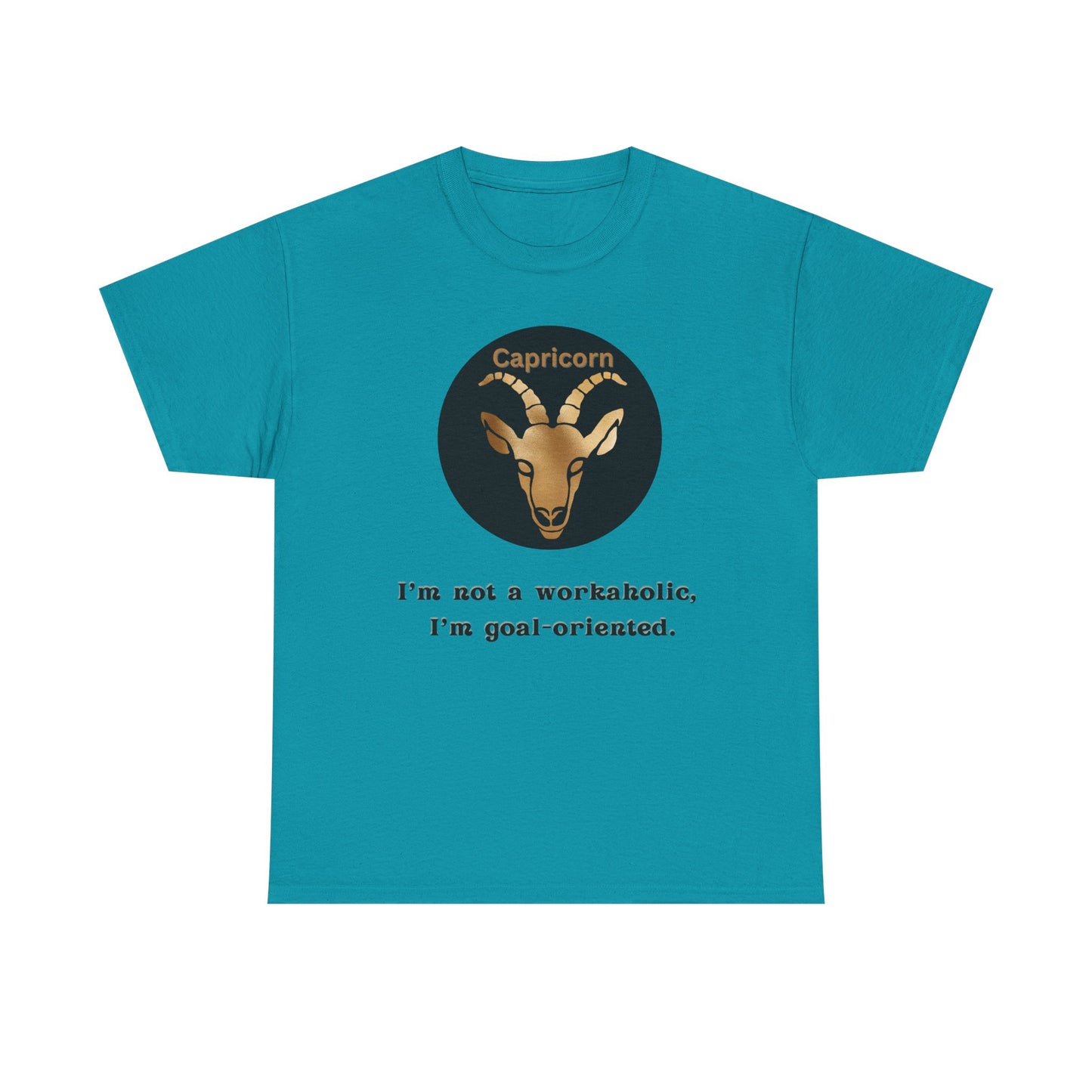 Capricorn T-Shirt, Capricorn Horoscope Gifts, Birth Month Gifts, Zodiac Sign T-Shirt Gifts, Astrology T-Shirt, Unisex Heavy Cotton Tee