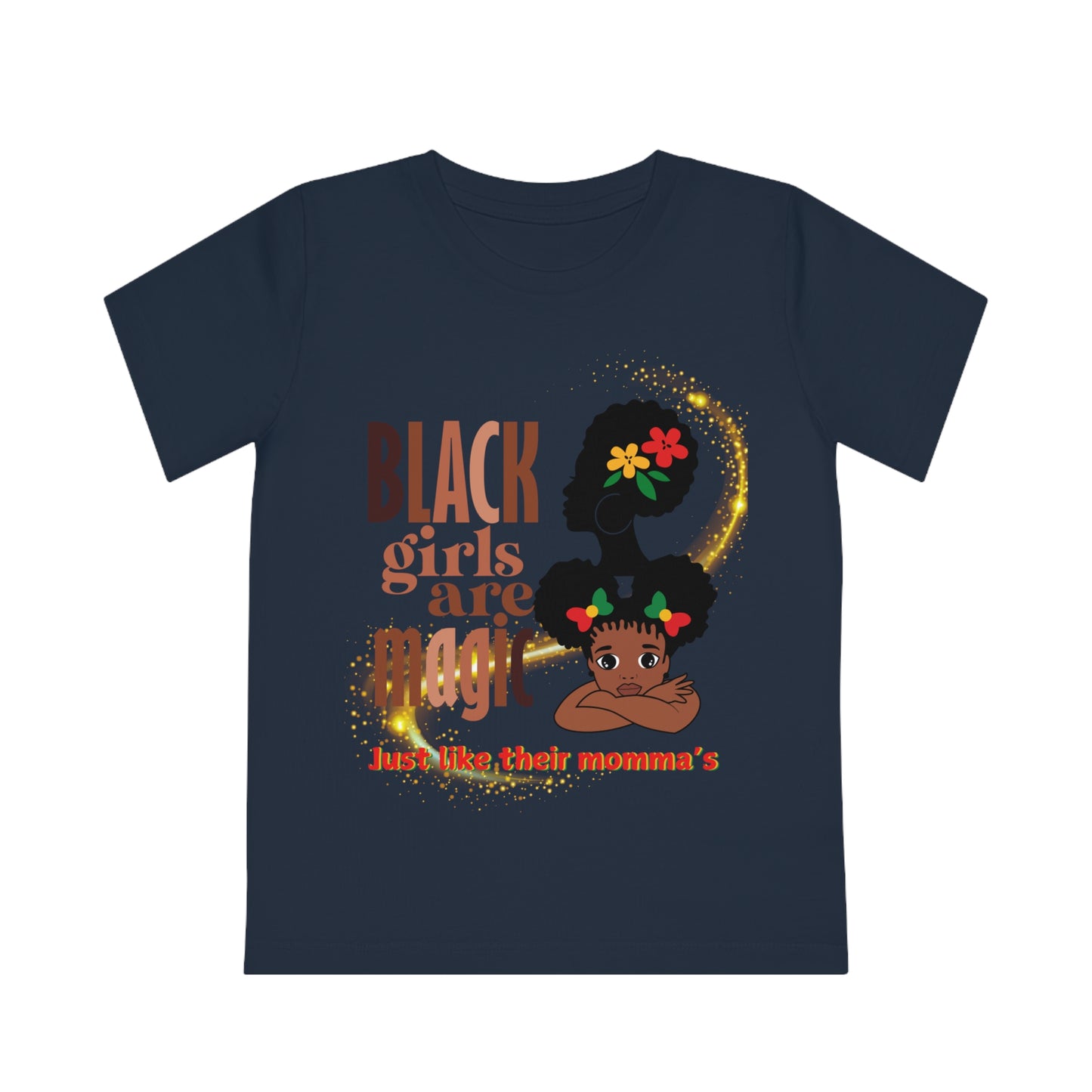 Black Girls are Magic Kids' Creator T-Shirt