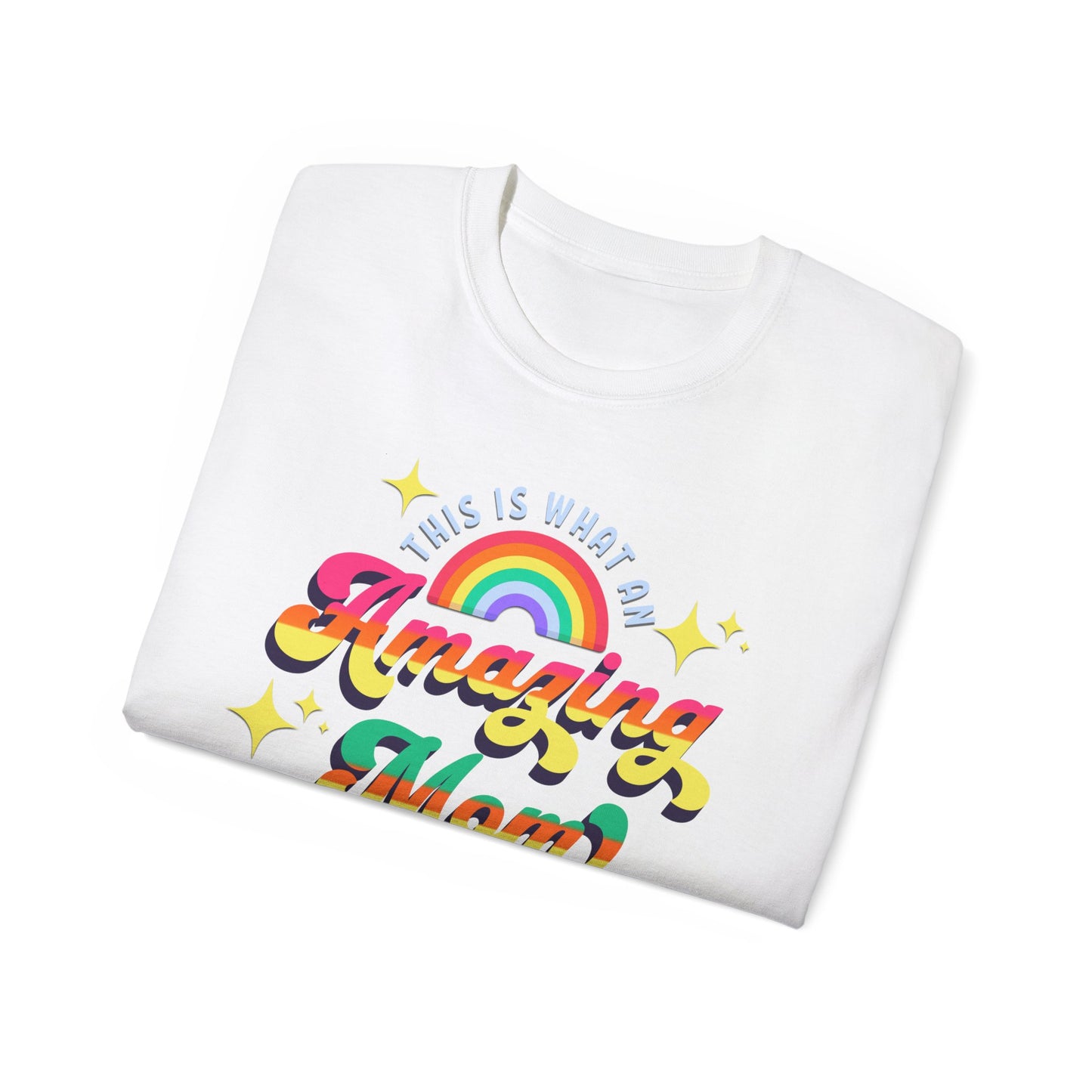 Amazing Mom Ultra Cotton Tee - Perfect Gift for Mother's Day, Mother's Day T-Shirts for Mom's and Grandma's, Cute Mother's Day Gift