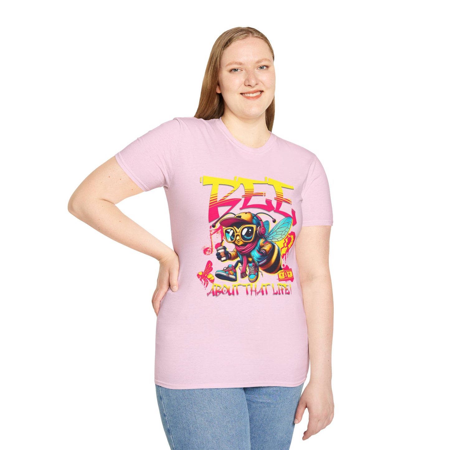Beekeeper Graphic T-Shirt, Cute Bee Lovers T-Shirt, Fun Colorful Graphic Bee Tee, Summer Casual Wear, Gift for Bee Enthusiast