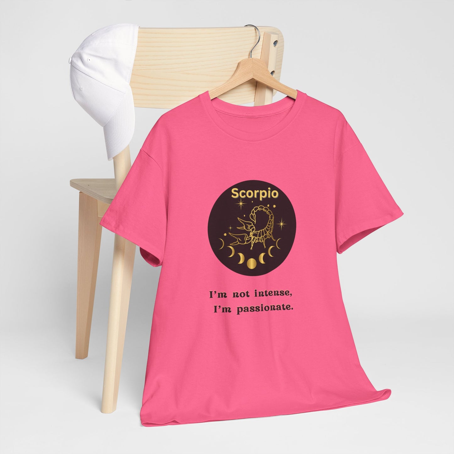 Scorpio T-Shirt, Scorpio Horoscope Gifts, Birth Month Gifts, Zodiac Sign T-Shirt Gifts, Astrology T-Shirt, Unisex Heavy Cotton Tee
