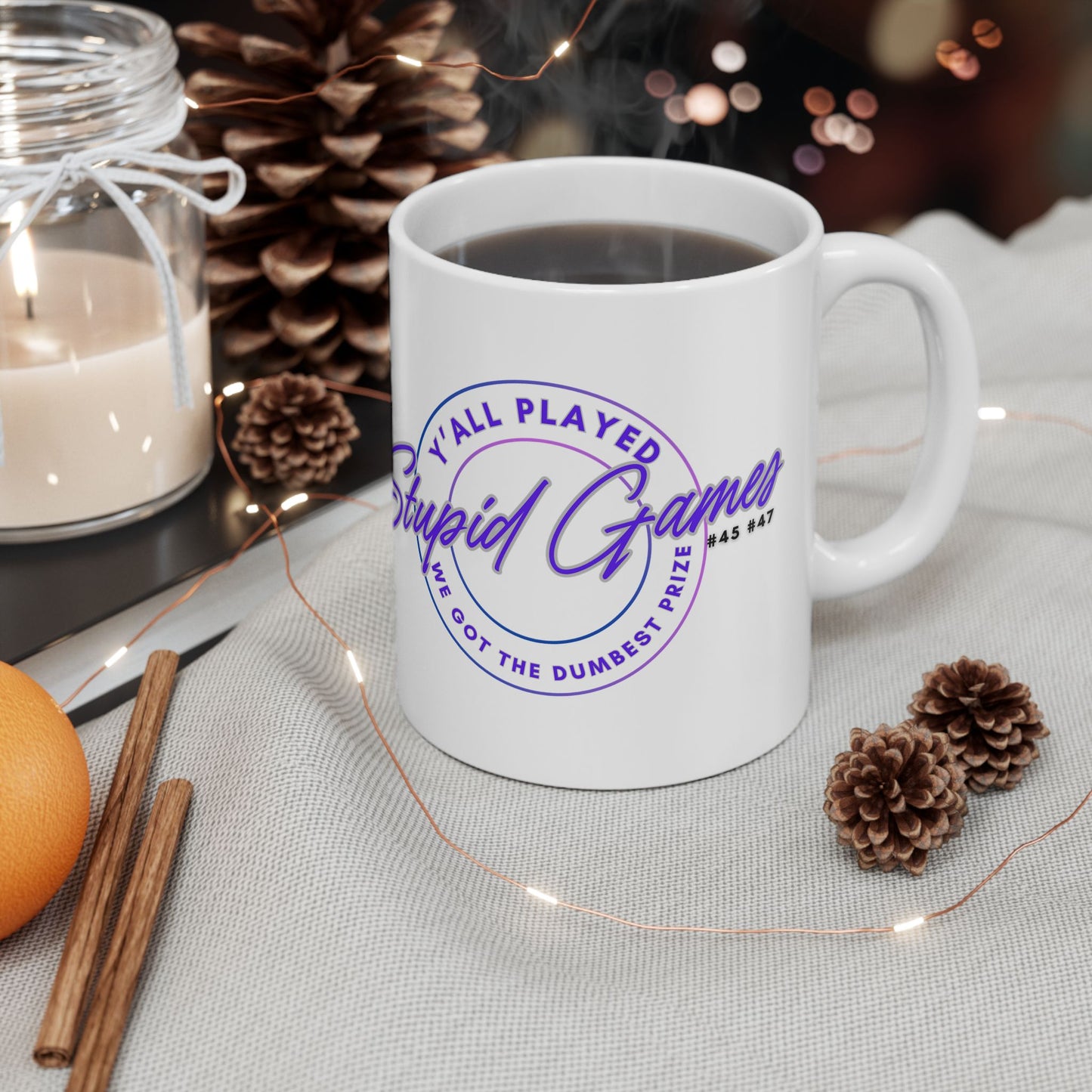 Play Stupid Games Win Stupid Prizes Mug, Unisex Black History Mug, 92% Black Women Mug, Women Feminist Mug, Black Girl Magic Mug (11oz, 15oz)