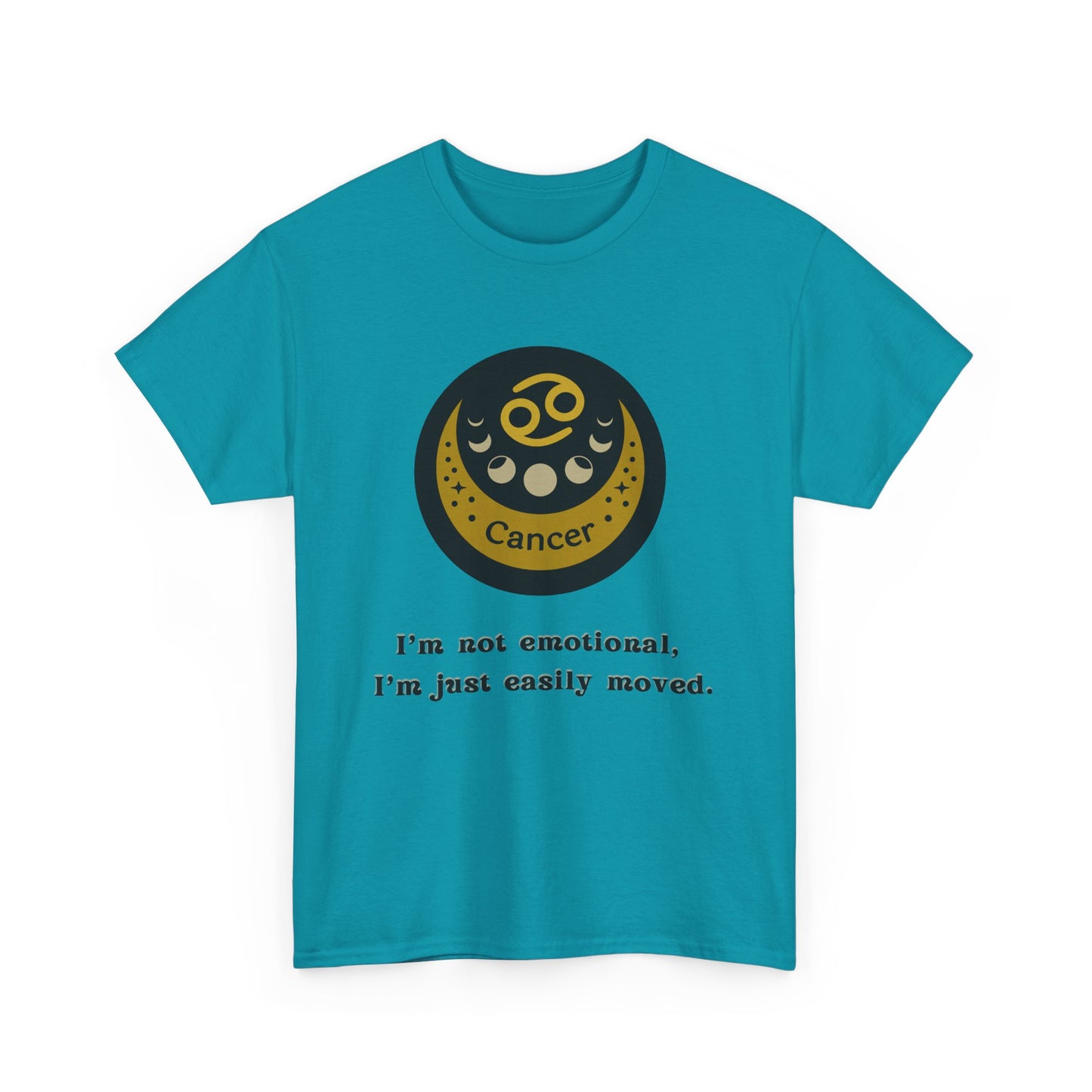 Cancer T-Shirt, Cancer Horoscope Gifts, Birth Month Gifts, Zodiac Sign T-Shirt Gifts, Astrology T-Shirt, Unisex Heavy Cotton Tee, Gift for a Cancer Horoscope