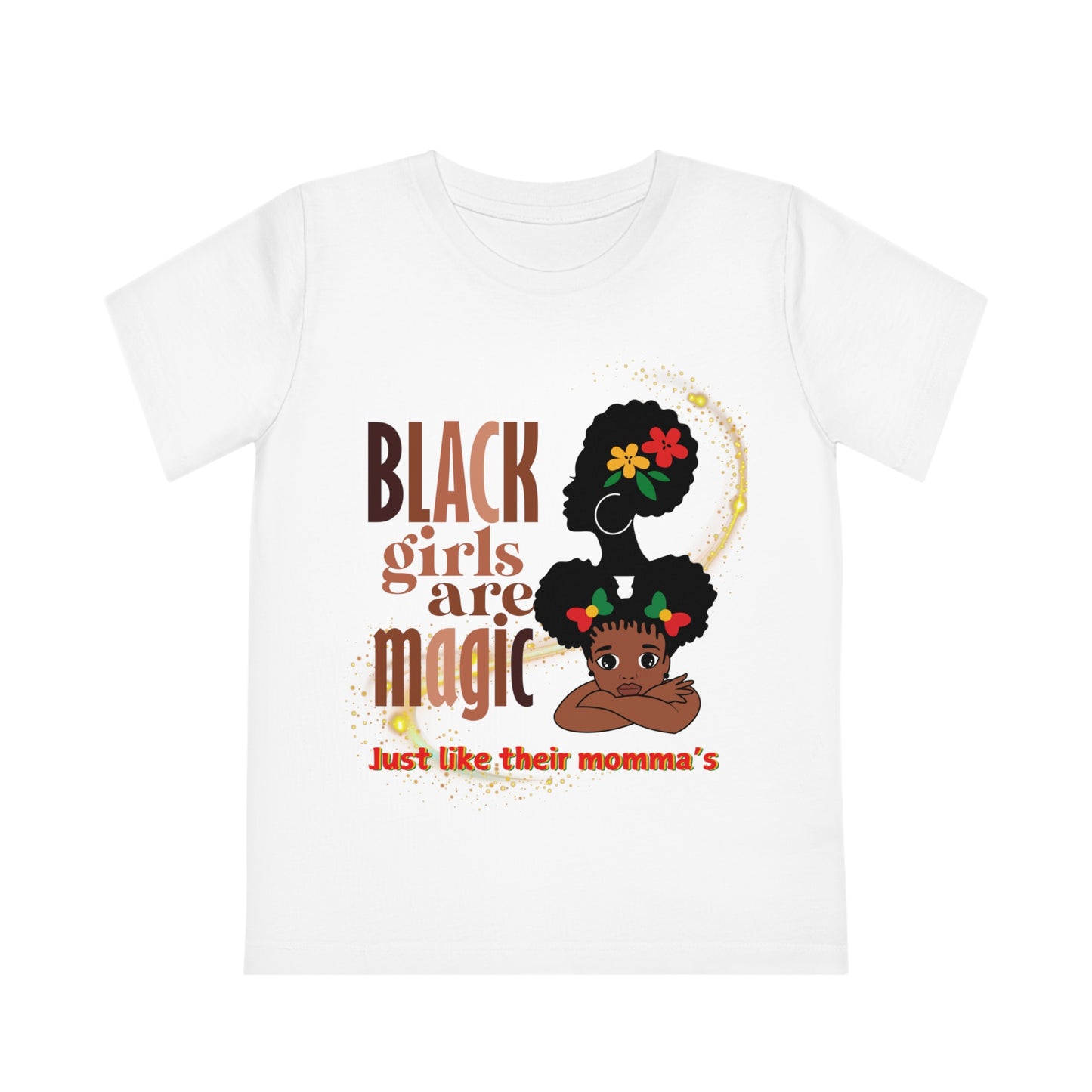 Black Girls are Magic Kids' Creator T-Shirt