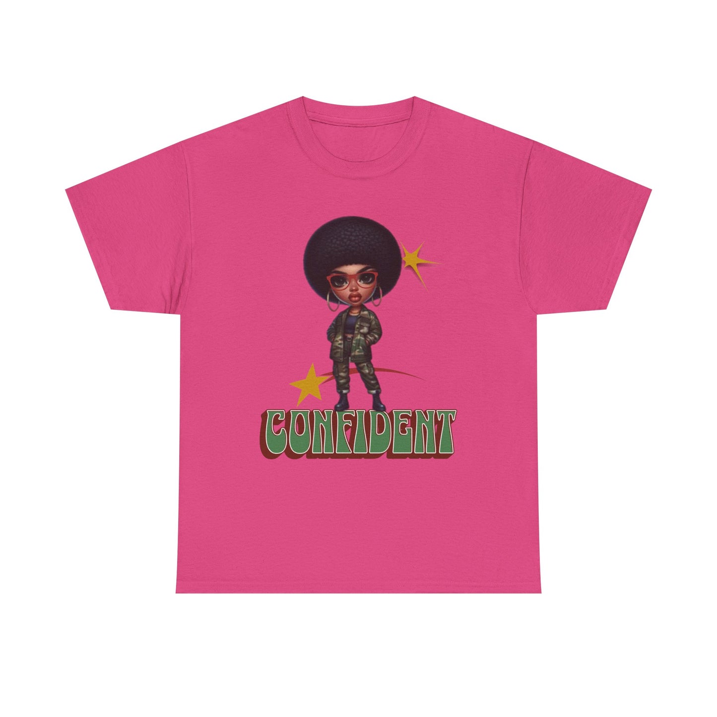 Black Femininity and Individuality, Black Women Confidence Shirt, Melanin Shirt for Black Women, Black Girl Magic T-Shirts, Confident T-Shirt