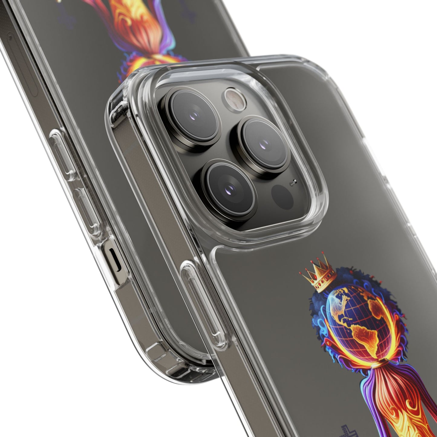 "Heavy is the Head" Clear Cellphone Case Cases, Inspirational Cellphone Case for iPhone and Samsung Phones, Custom Cellphone Case