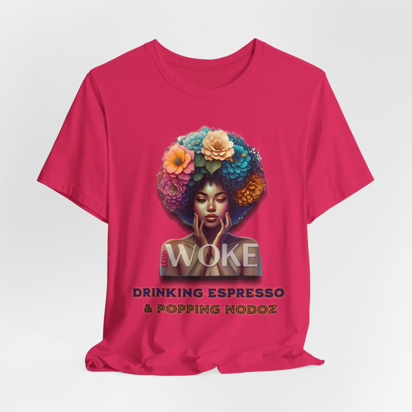 Woke Because We Can't Sleep on our Government, 92% Black Woman's Power Shirt, Melanin Women T-Shirts, Black Girl Magic T-Shirts,