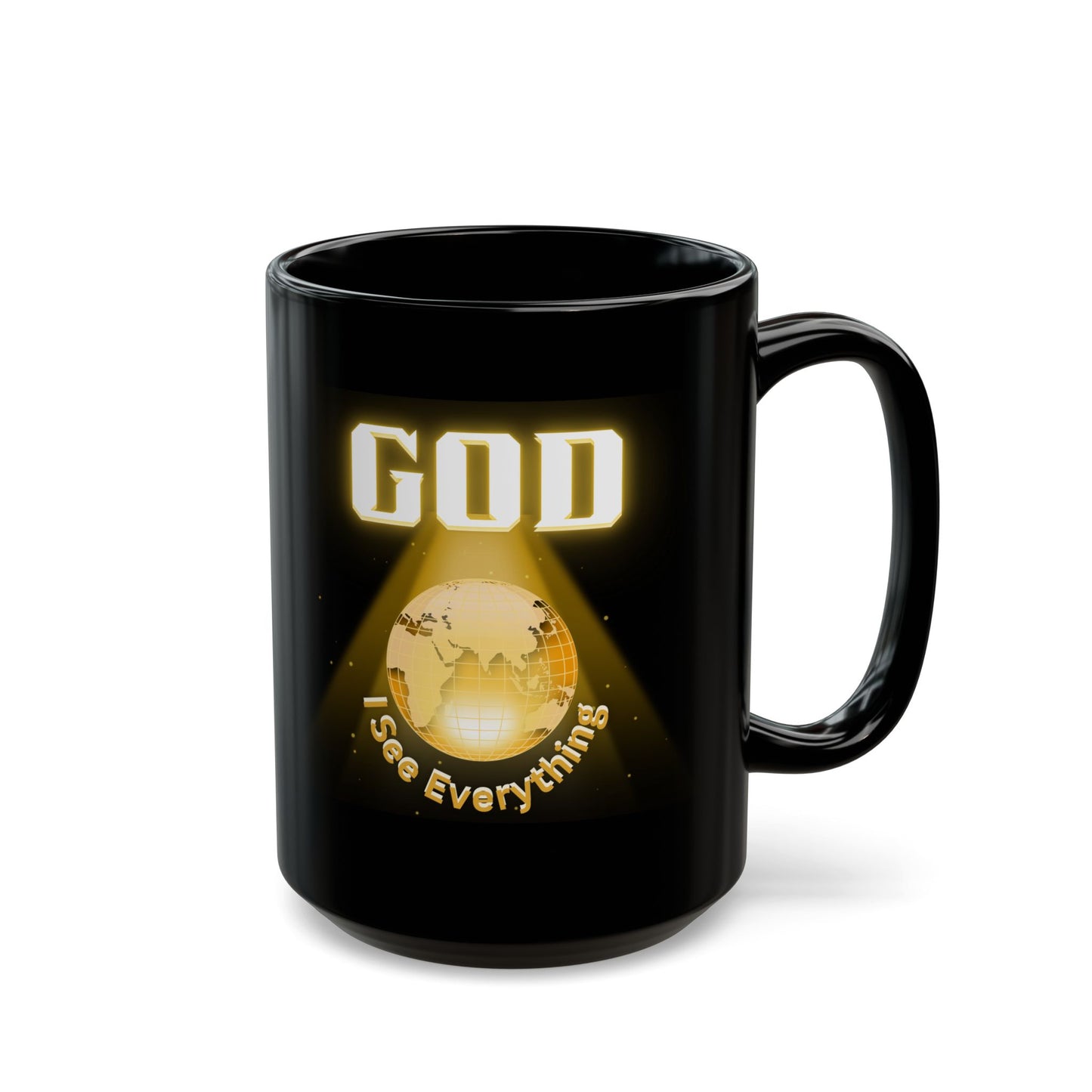 Christian Coffee Mug, Religious Coffee Mugs, Inspirational Mugs, Gifts for Christians, Gifts for A Pastor, Black Mug (11oz, 15oz),