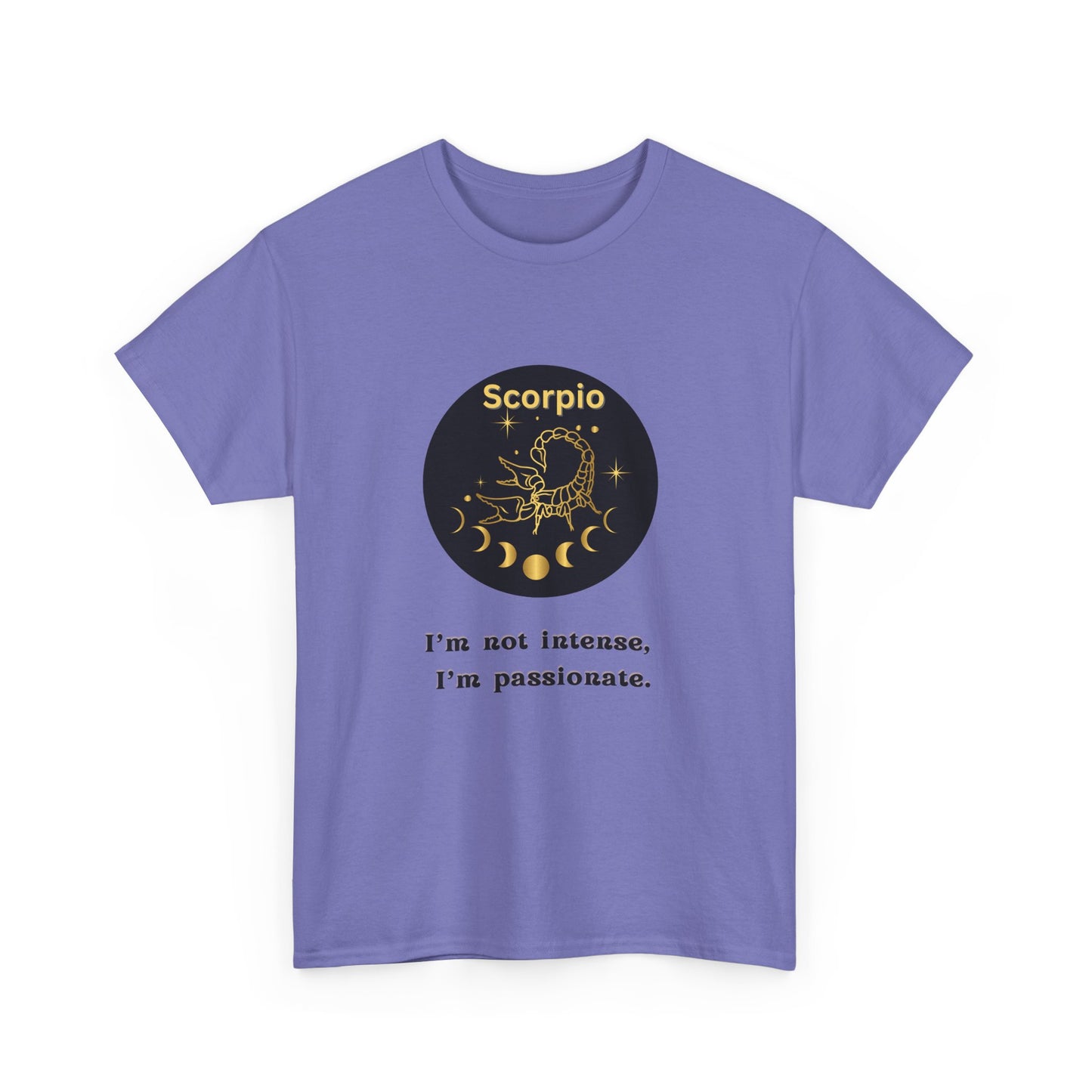 Scorpio T-Shirt, Scorpio Horoscope Gifts, Birth Month Gifts, Zodiac Sign T-Shirt Gifts, Astrology T-Shirt, Unisex Heavy Cotton Tee