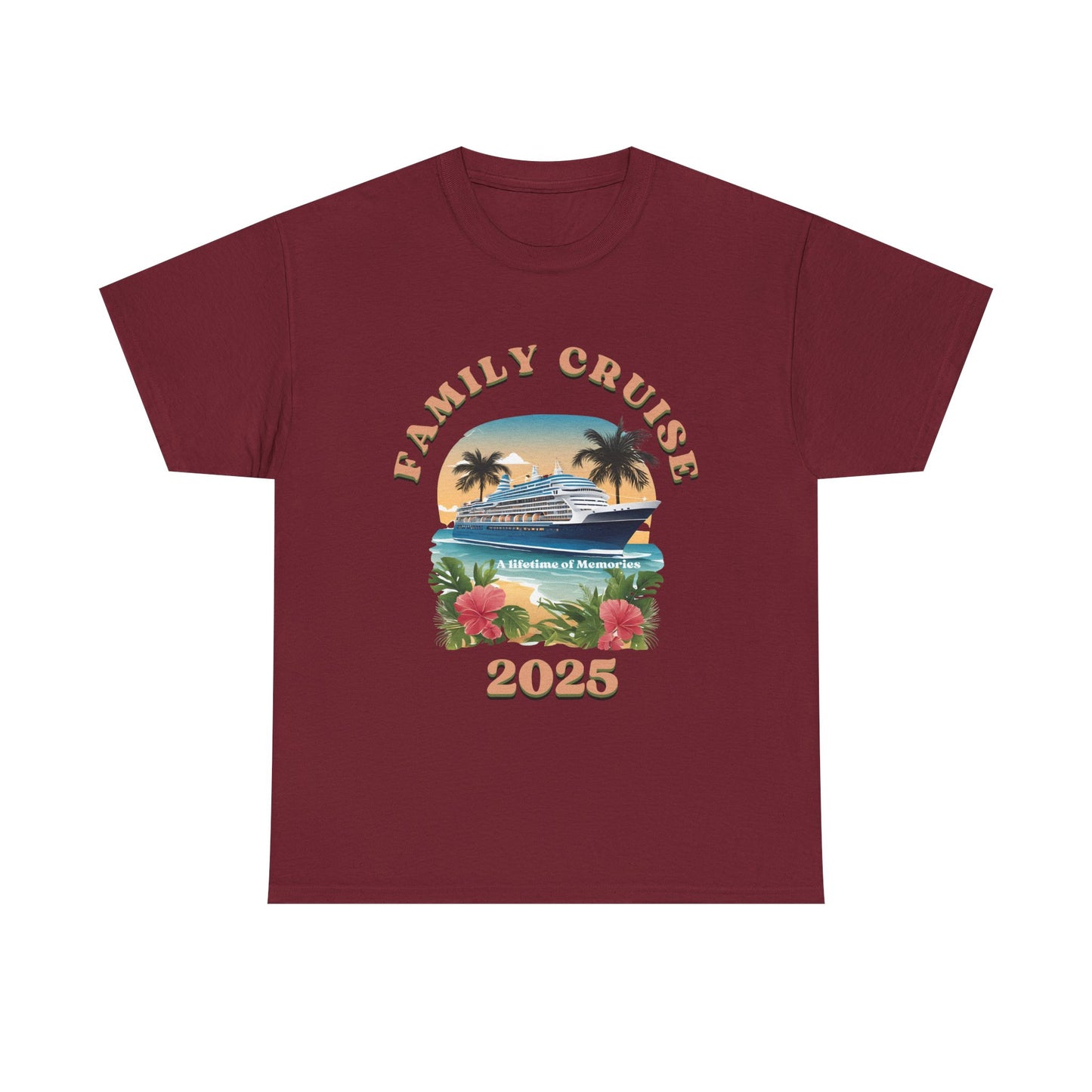 Personalized Cruise Shirt 2025, Cruise Ship T-Shirt, 2025 Cruise T-Shirt, Bon-Voyage Cruise T-shirt, Matching Cruise Vacation Shirt for 2025