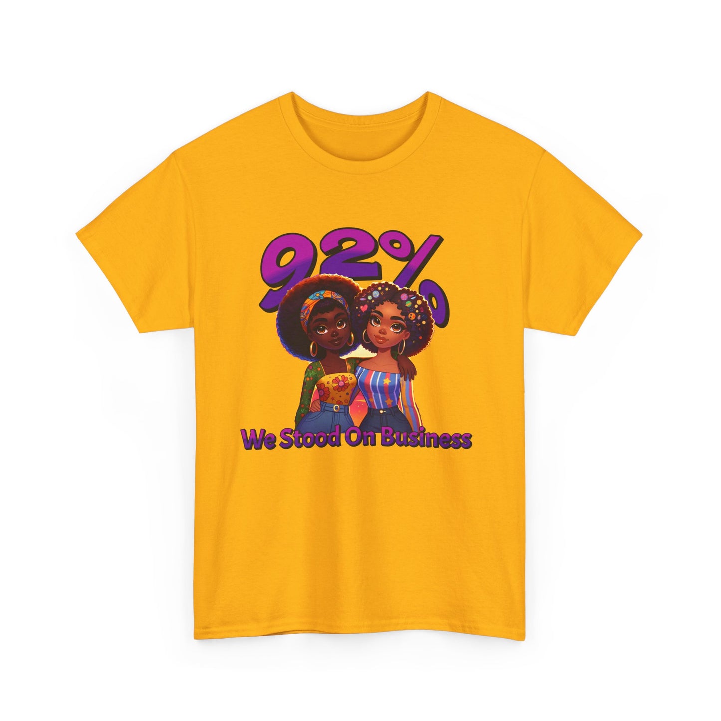 92% Shirt, Save Democracy Shirt, Women Empowerment, Black Woman T-Shirt, Juneteenth Shirt, Black Girl Melanin Shirt, 92 Percenter