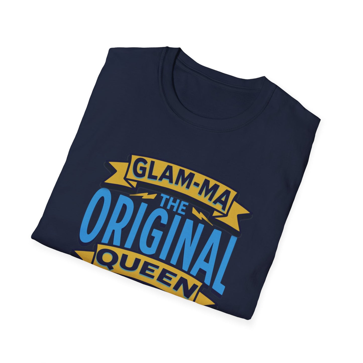 Glam-Ma Original Queen of Multitasking T-Shirt, Glam-Ma: Queen of Everything, Birthday Gift for Grandma, T-Shirt for Grandmothers, Cute Glam-Ma Gift