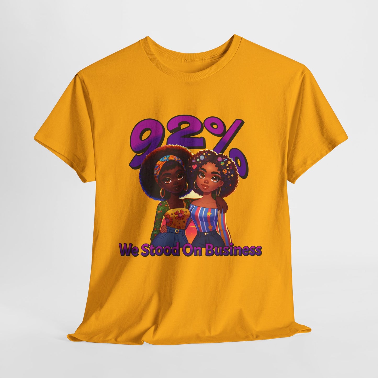 92% Shirt, Save Democracy Shirt, Women Empowerment, Black Woman T-Shirt, Juneteenth Shirt, Black Girl Melanin Shirt, 92 Percenter