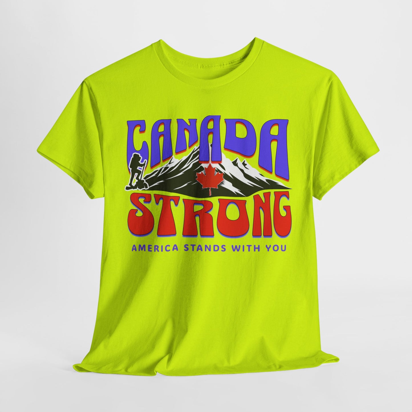 Canada and America in Solidarity, Canada Strong Unisex T-Shirt, America and Canada are United, Canada Pride and America Apologizes for Trump