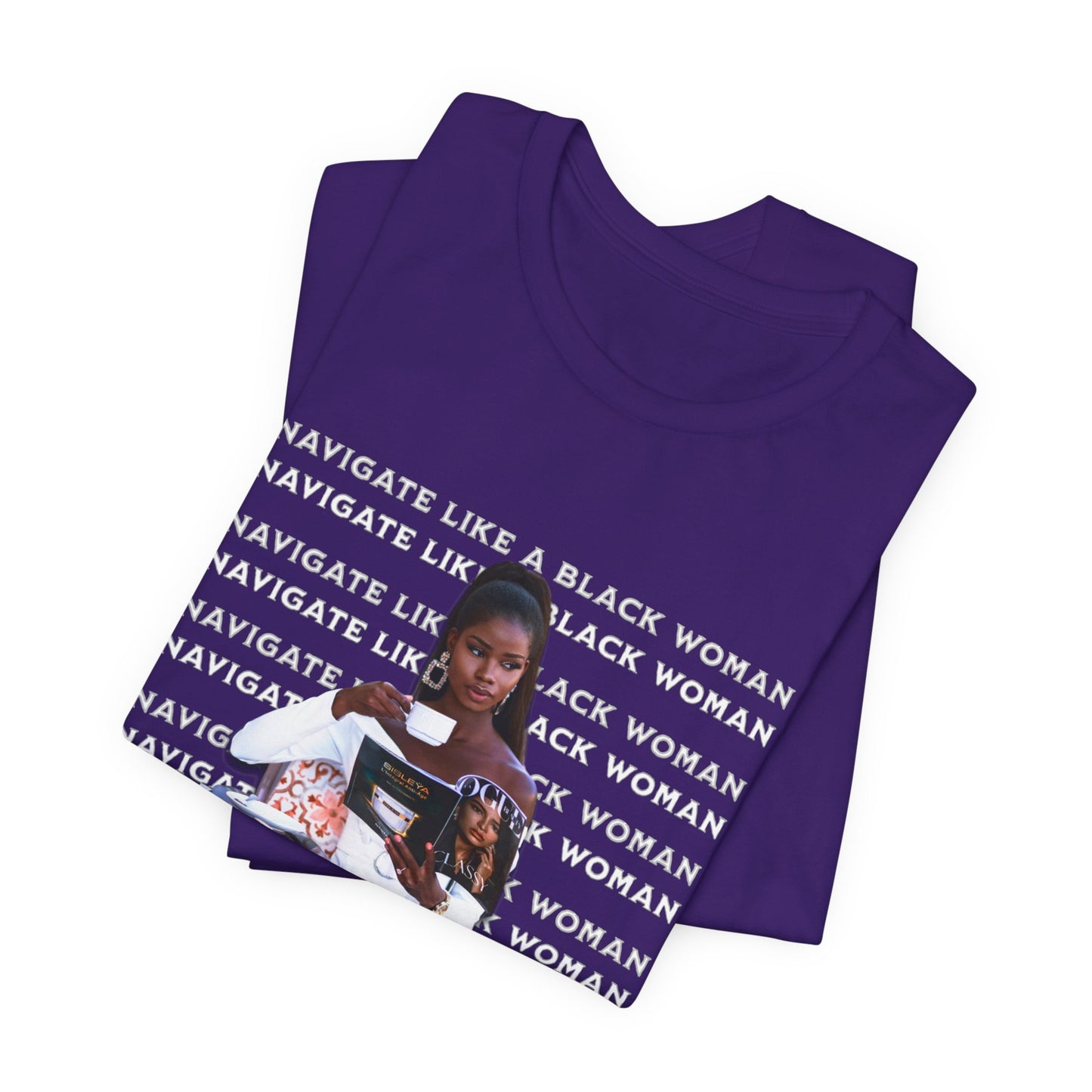 Navigate Like a Black Woman, Black Woman Shirt, 92% Black Woman Club, Black Girl Magic T-Shirts, Black History Month Shirts for Women