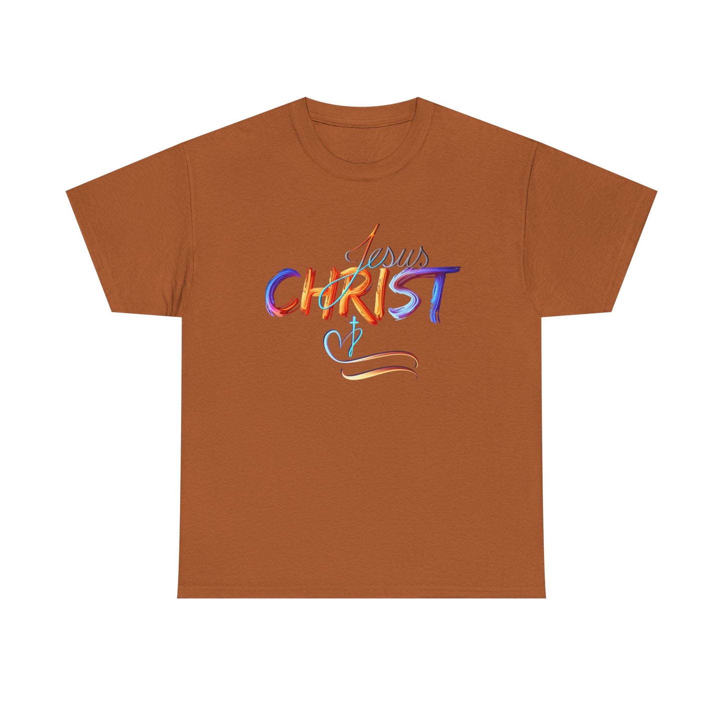 Jesus Christ Shirt, Faith & Light T-shirt, Christian Apparel, Bold Christian Graphics, Christian Gift, Faith-Based Art, Gospel Merchandise