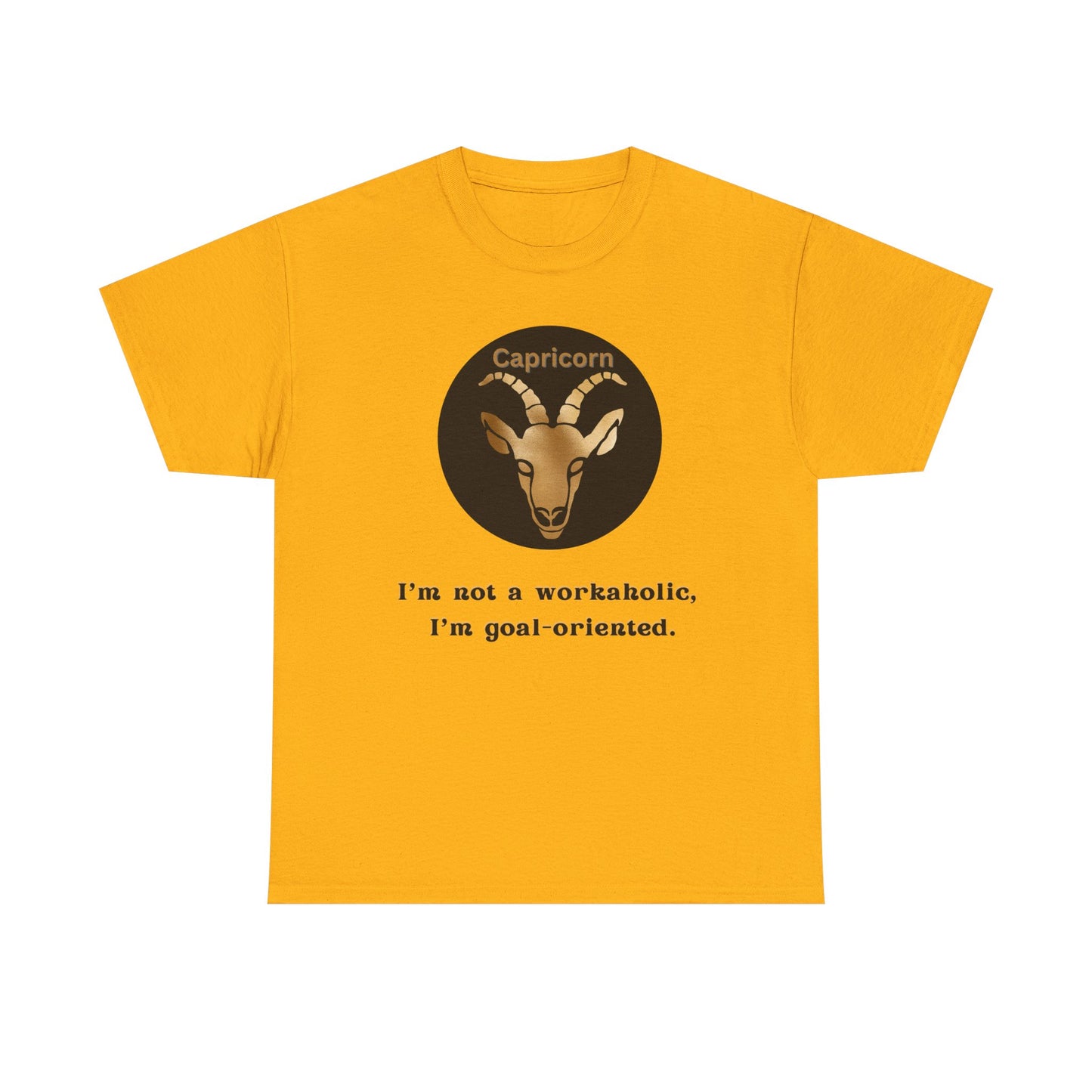 Capricorn T-Shirt, Capricorn Horoscope Gifts, Birth Month Gifts, Zodiac Sign T-Shirt Gifts, Astrology T-Shirt, Unisex Heavy Cotton Tee