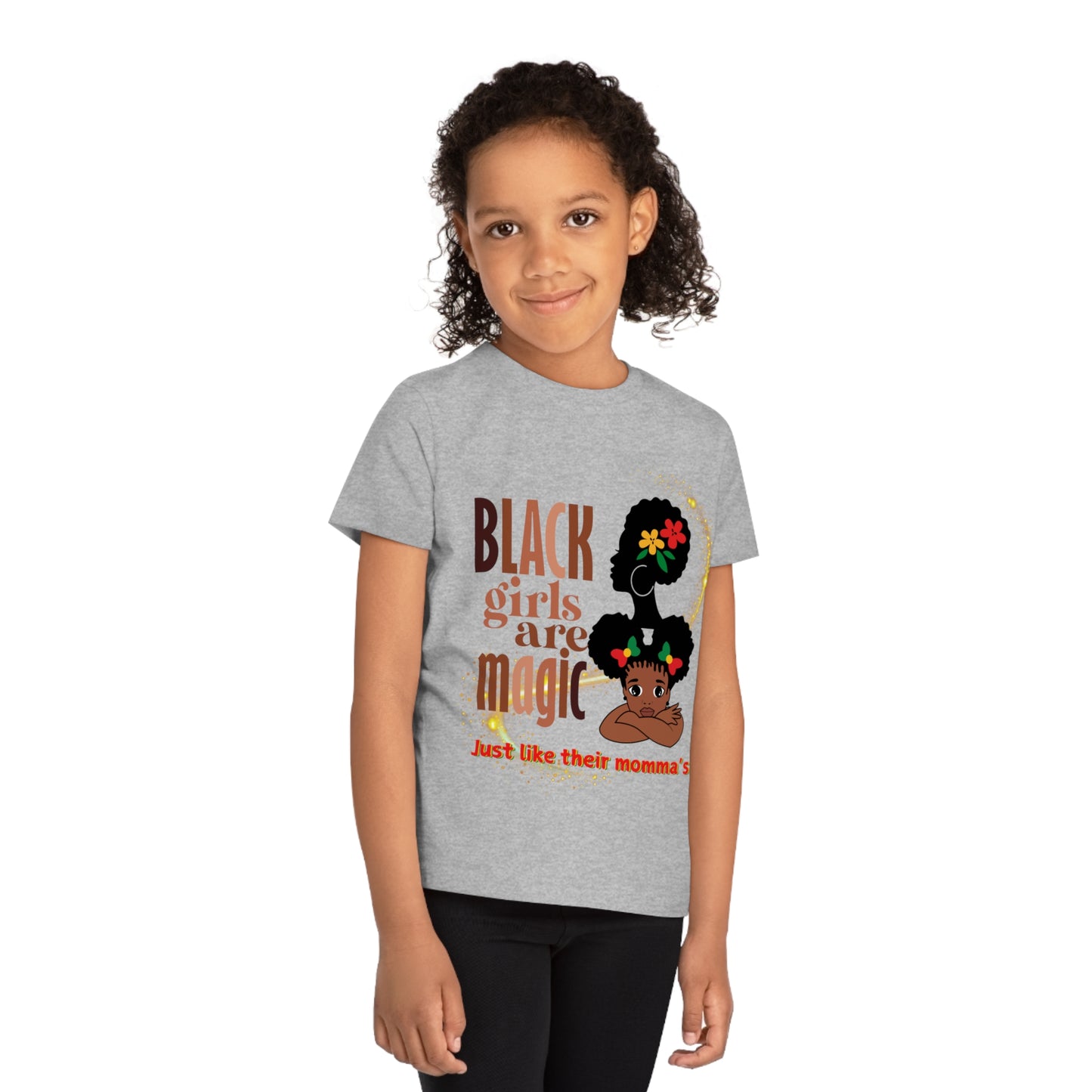 Black Girls are Magic Kids' Creator T-Shirt