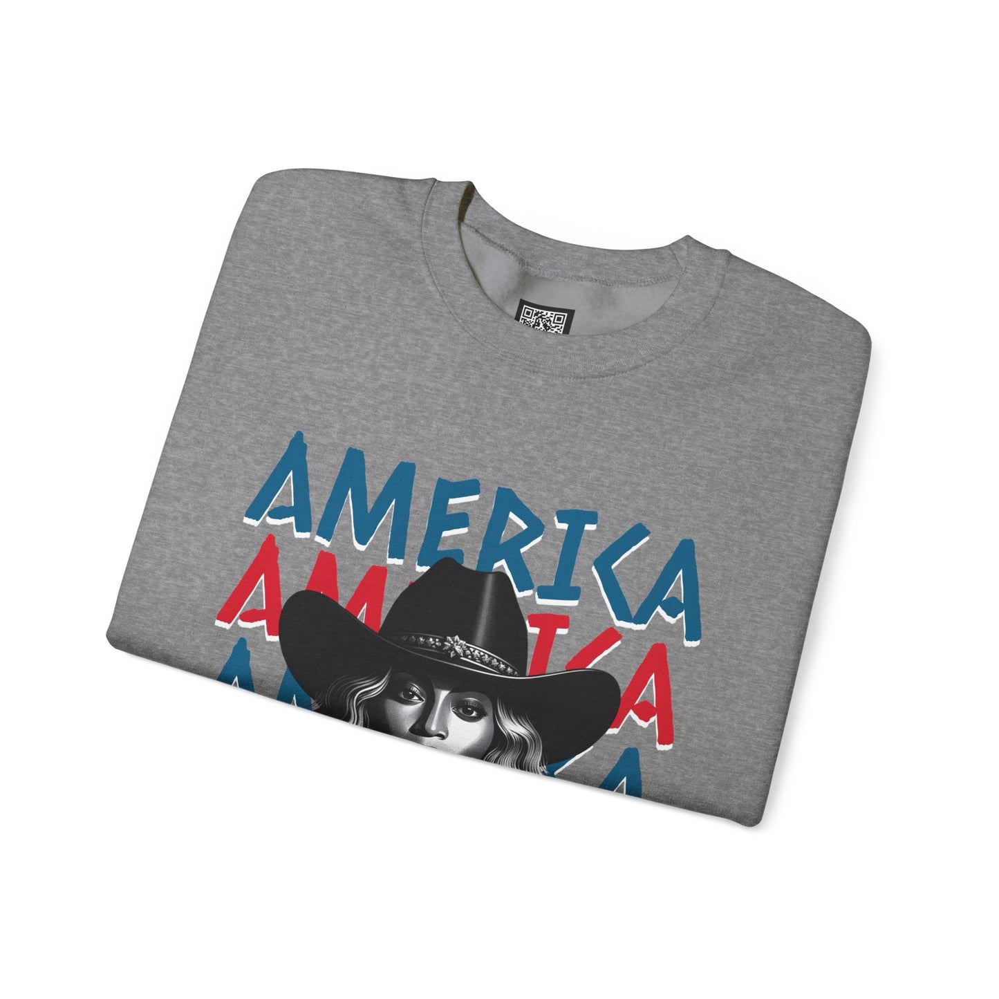America Graphic Crewneck Sweatshirt, Beyonce America We Have a Problem, Fan Merchandise for Beyonce, Unisex Gildan Sweatshirts
