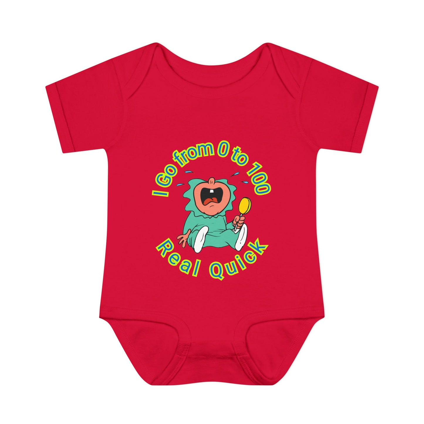 Funny Baby Onesies from 0 to 24 Months, Cute Colorful Baby Onesies for Boy or Girl, From 0 to 100 Real Quick, Newborn Baby Shower Gifts