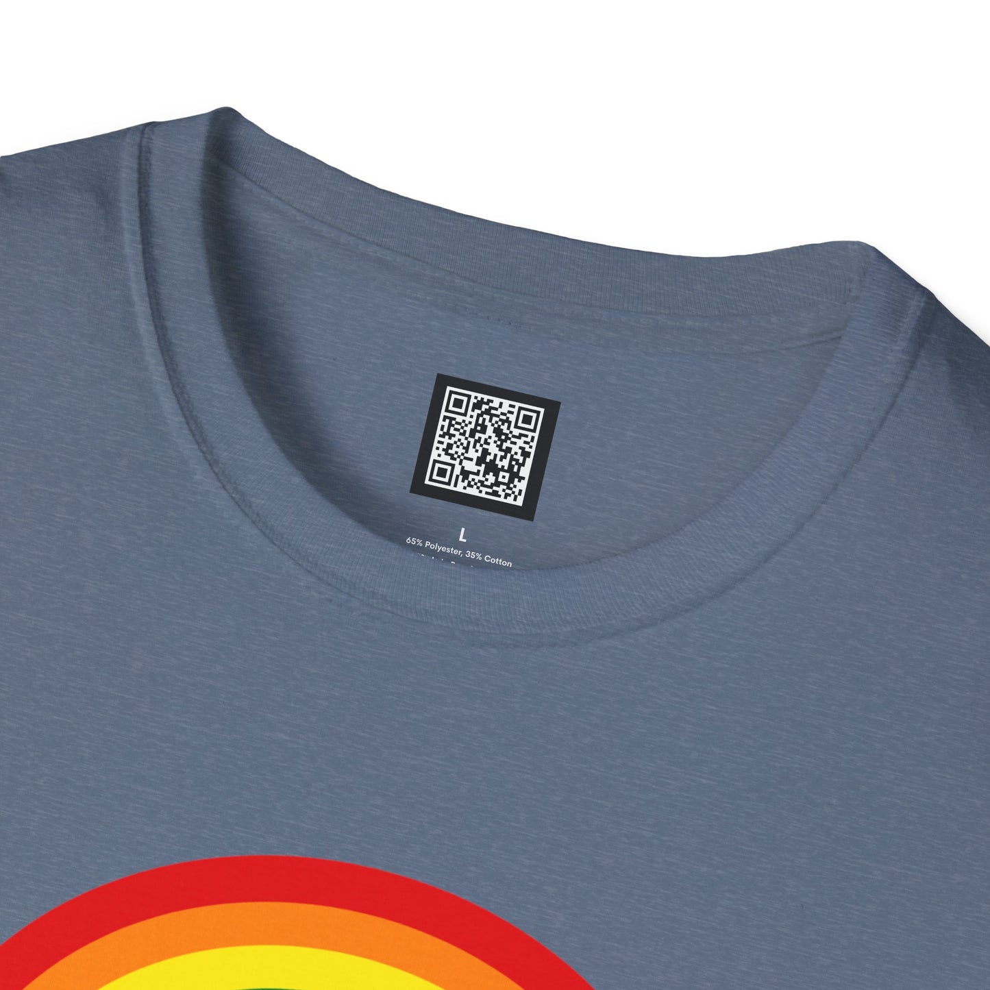 Rainbow Diversity Unisex Softstyle T-Shirt, LGBTQ+ Pride Apparel, WEHO Inclusive Gift, Casual Wear, Colorful Tee for Pride Celebrations