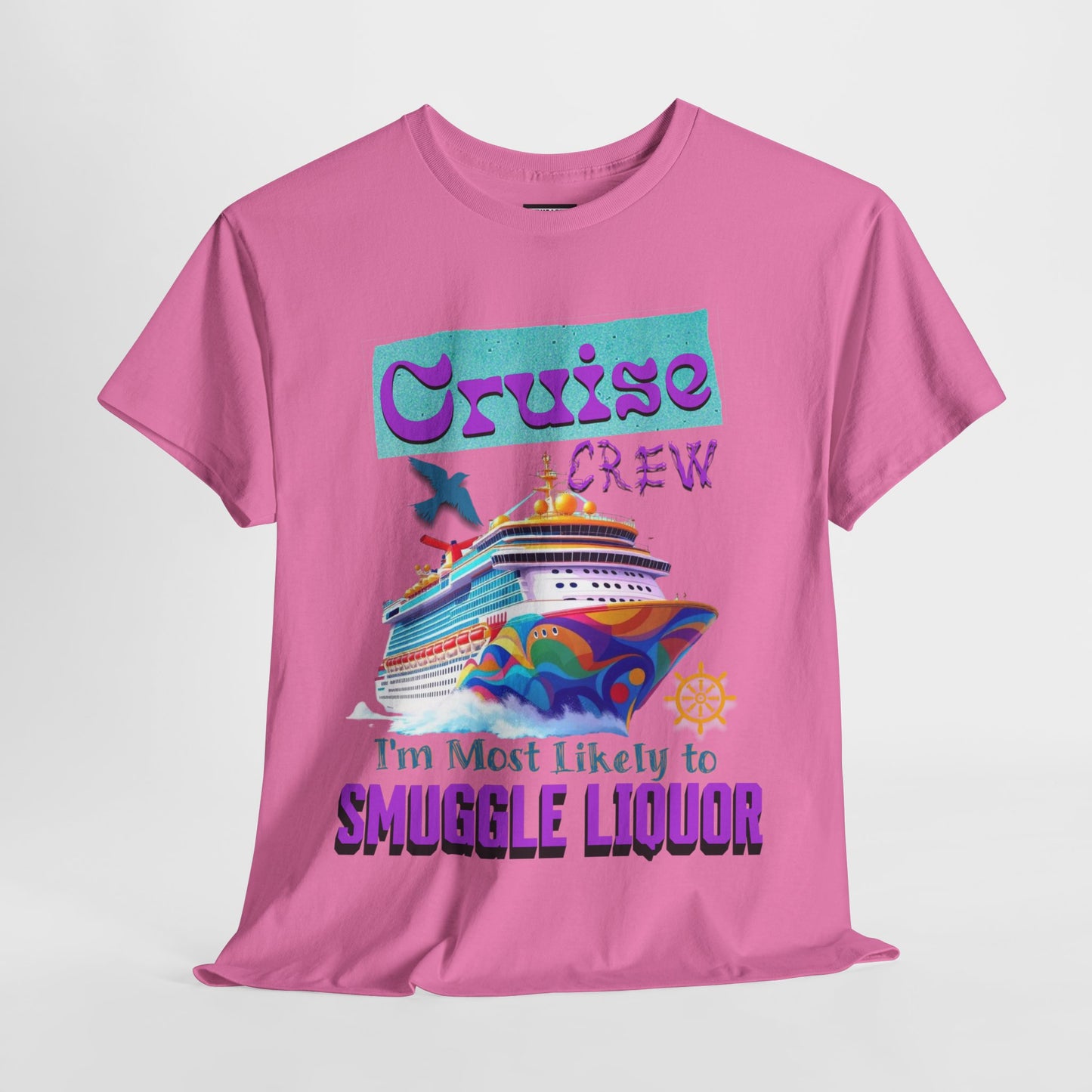 Cruise Crew Tee - Fun Cruise Vacation Shirt, Unisex Cotton T-Shirt, Summer Holiday Apparel, Perfect Gift for Cruise Travelers, Cruise Enthusiasts