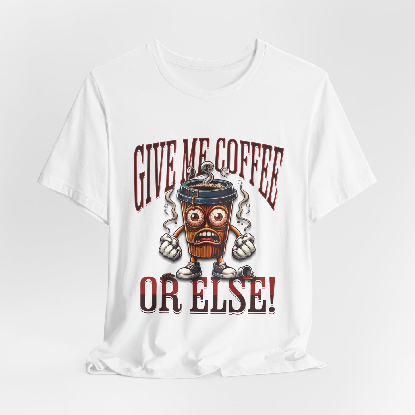 Caffeine Crisis T-Shirts, Unisex Coffee Lover Shirt, Funny Coffee Lover Gift, But First Coffee, Coffee Addict T-Shirt, Coffee Shirt for Men & Women