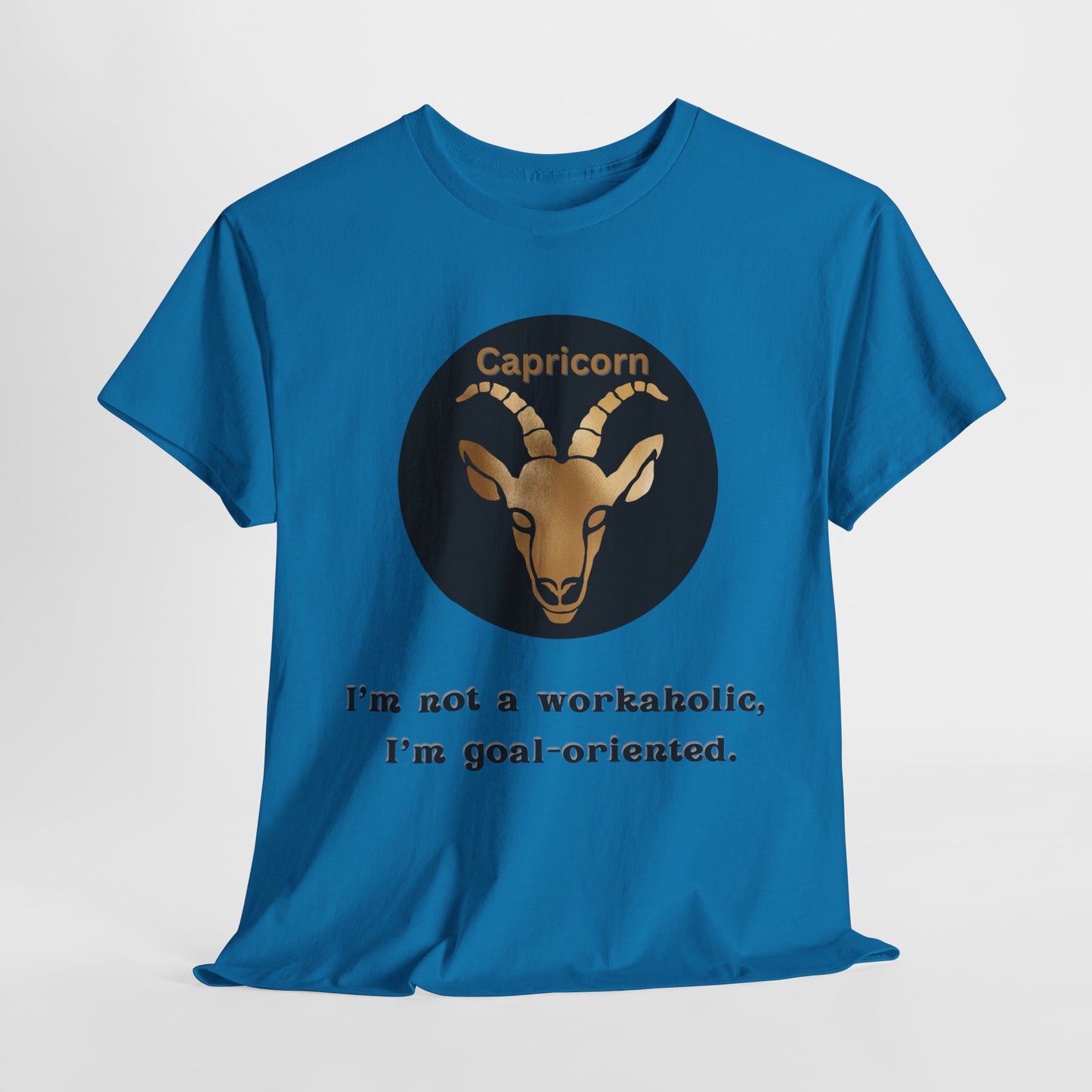 Capricorn T-Shirt, Capricorn Horoscope Gifts, Birth Month Gifts, Zodiac Sign T-Shirt Gifts, Astrology T-Shirt, Unisex Heavy Cotton Tee