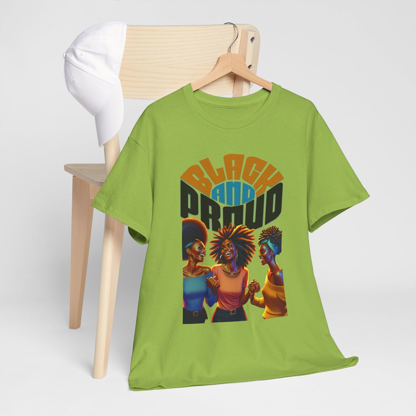 Black and Proud: Sisters United Shirt, Black Culture Shirts, Melanin Power, Black Girl Magic Shirts, African American T-Shirts, Nubian Queens T-Shirts,