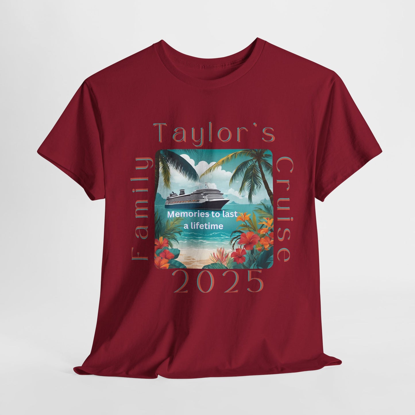 Personalized Cruise Shirt 2025, Cruise Ship T-Shirt, 2025 Cruise T-Shirts, Bon-Voyage Cruise T-shirts, Cruise Vacation Shirt for 2025