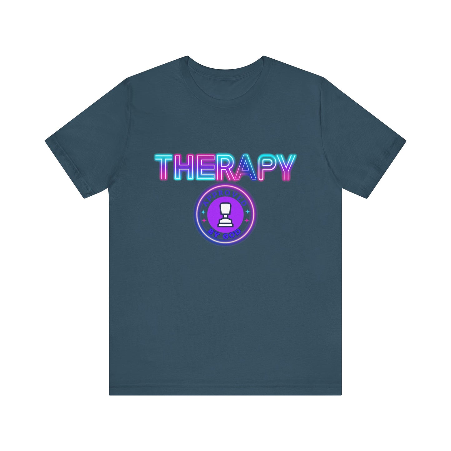 Mental Health Shirts, Mental Health Care Gifts, Inspirational Shirts, Therapy T-shirts, Therapy Works, Motivational T-Shirts, Religious Tees