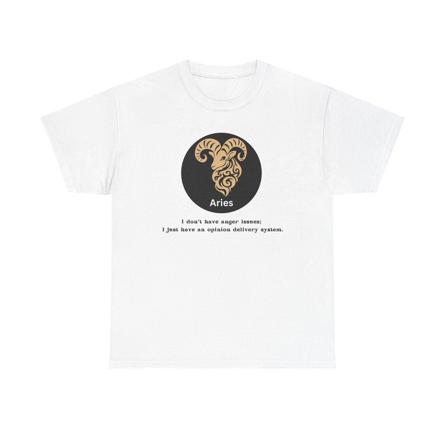 Aries T-Shirt, Aries Horoscope Gifts, Birth Month Gifts, Zodiac Sign T-Shirt Gifts, Astrology T-Shirt, Unisex Heavy Cotton Tee, Funny T-shirts