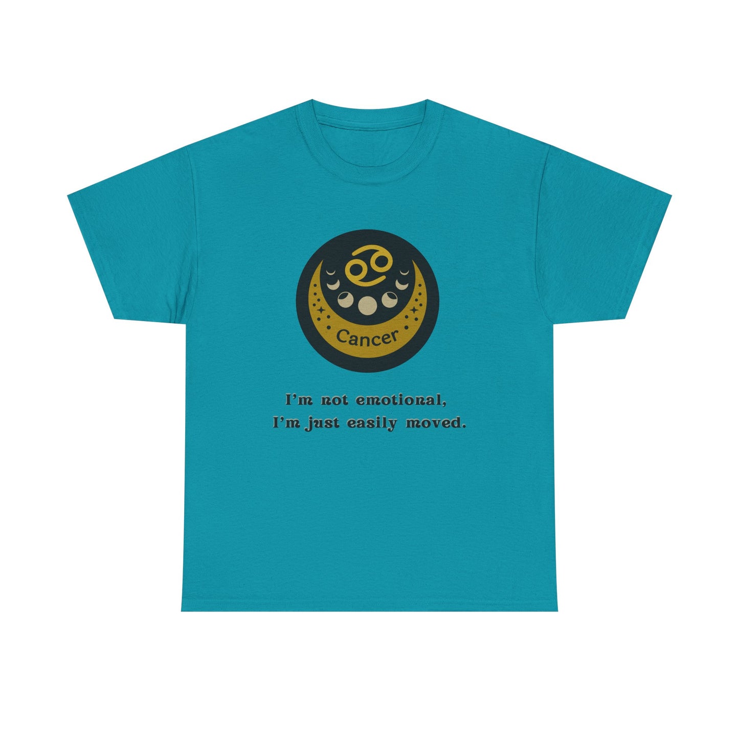 Cancer T-Shirt, Cancer Horoscope Gifts, Birth Month Gifts, Zodiac Sign T-Shirt Gifts, Astrology T-Shirt, Unisex Heavy Cotton Tee, Gift for a Cancer Horoscope
