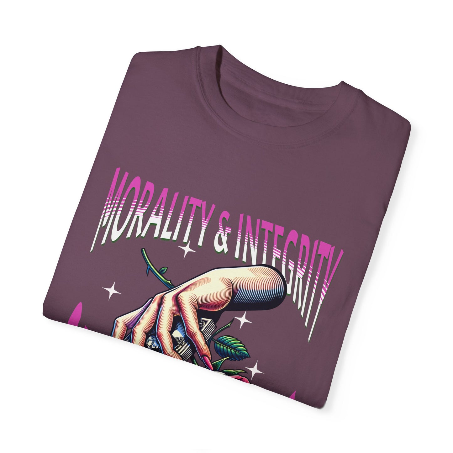 Morality & Integrity Can’t Be Bought T-Shirts, Inspirational T-Shirts, Unisex Morality Shirts, Motivational Shirts for a Gift, Integrity Shirts