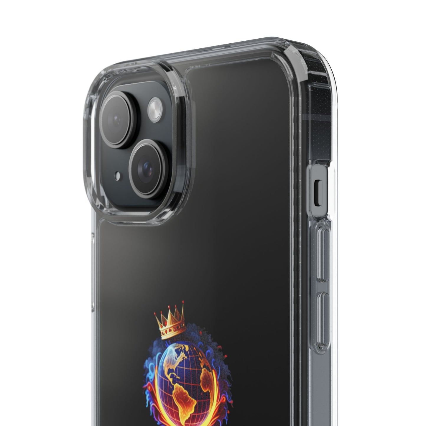 "Heavy is the Head" Clear Cellphone Case Cases, Inspirational Cellphone Case for iPhone and Samsung Phones, Custom Cellphone Case