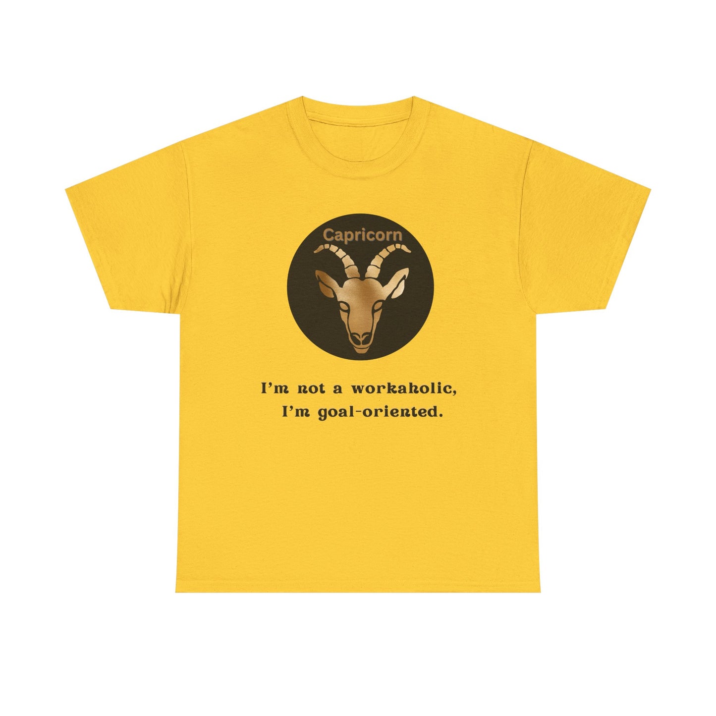 Capricorn T-Shirt, Capricorn Horoscope Gifts, Birth Month Gifts, Zodiac Sign T-Shirt Gifts, Astrology T-Shirt, Unisex Heavy Cotton Tee