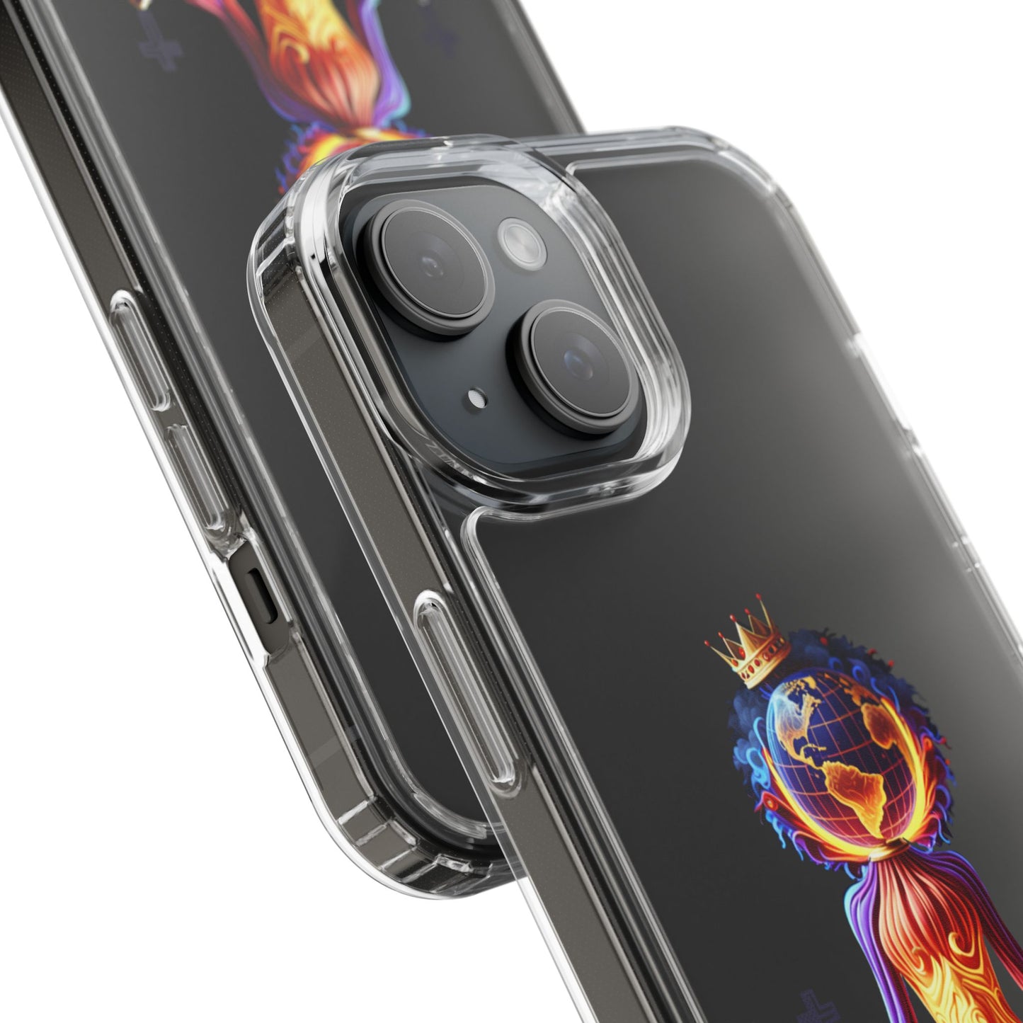 "Heavy is the Head" Clear Cellphone Case Cases, Inspirational Cellphone Case for iPhone and Samsung Phones, Custom Cellphone Case